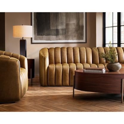 Brighton Leather Power Motion Sofa