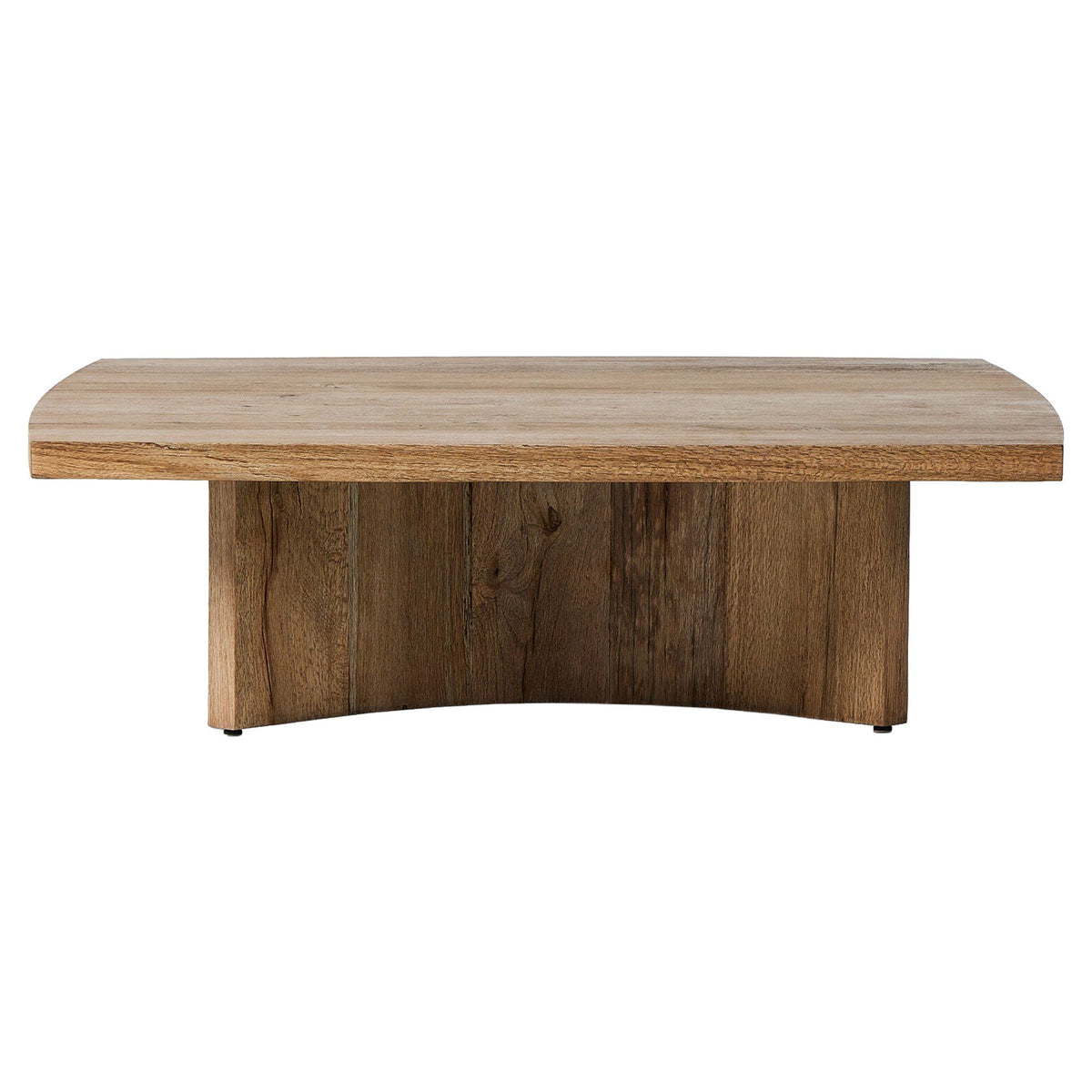 Brinton Square Coffee Table - Rustic Oak Veneer