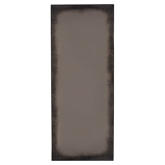 Bronze Floor Mirror Heavy Aged