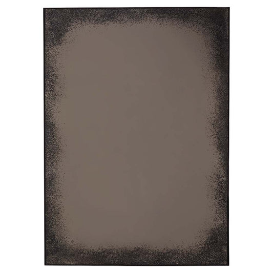 Bronze Wall Mirror Heavy Aged