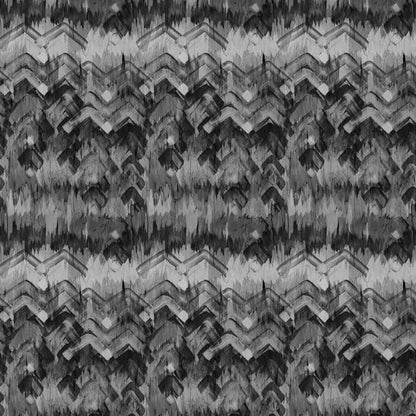 Brushed Herringbone Wallpaper - Charcoal
