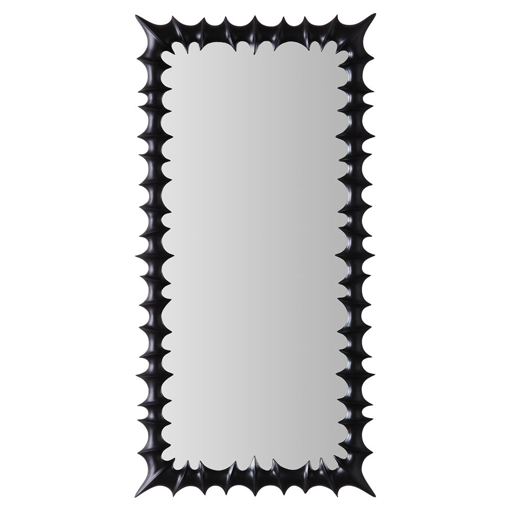 Brutalist Large Mirror - Black