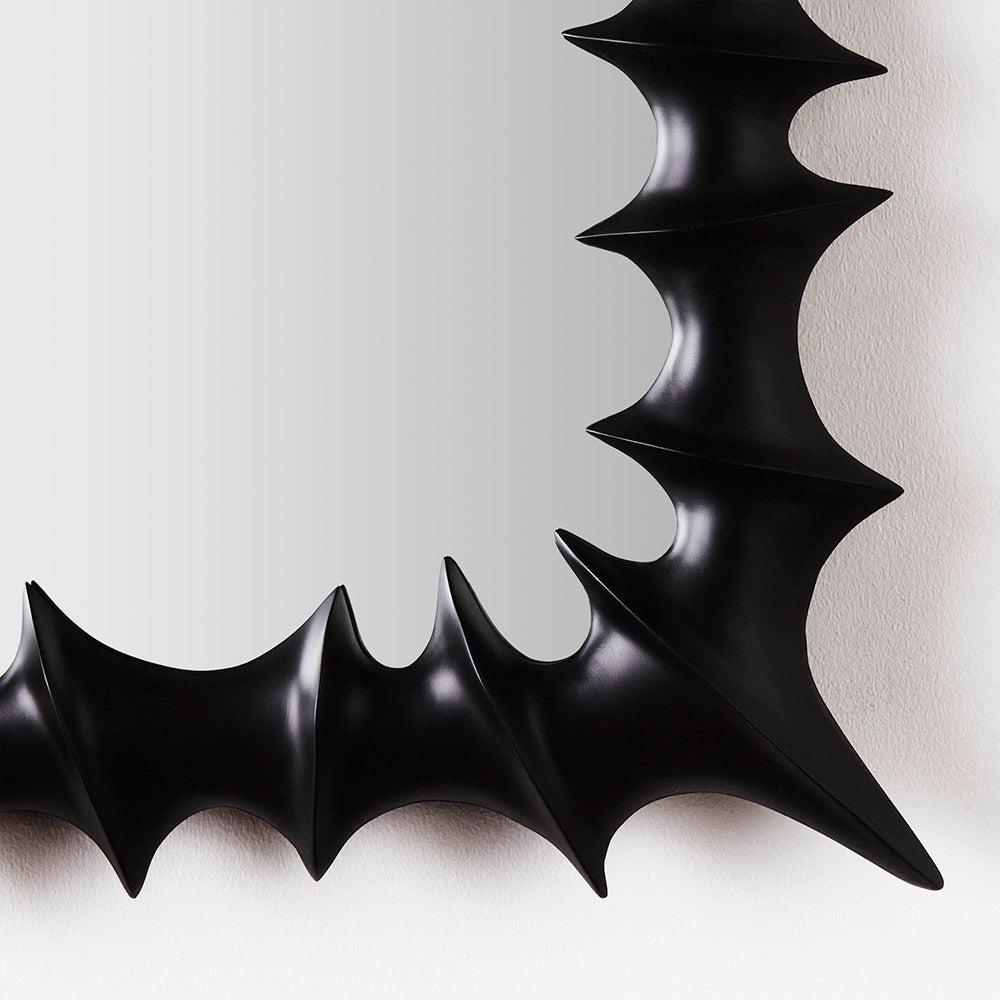 Brutalist Large Mirror - Black