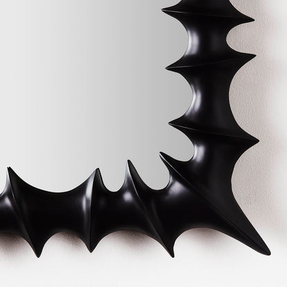 Brutalist Large Mirror - Black