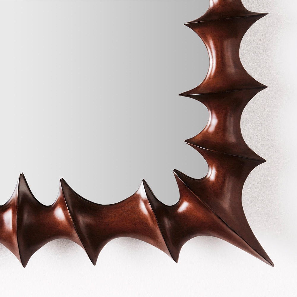 Brutalist Large Mirror - Natural