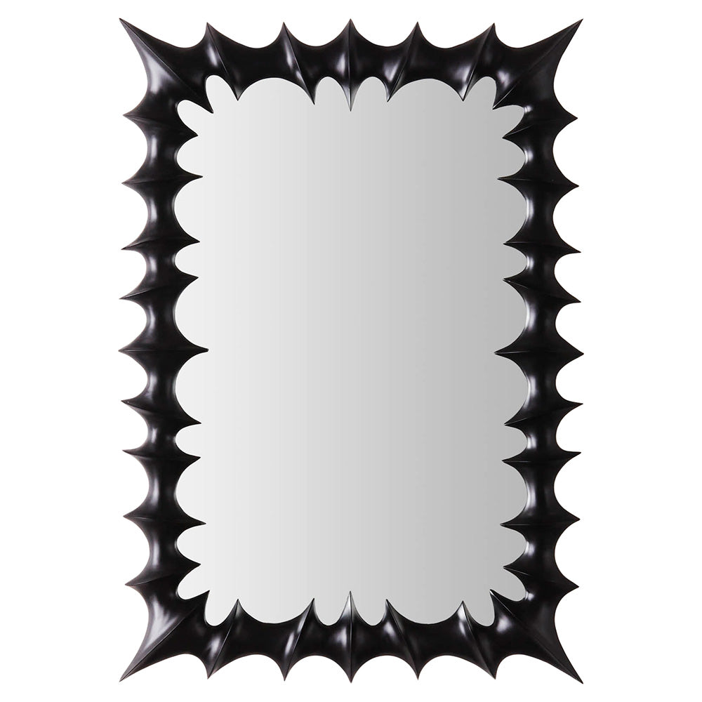 Brutalist Small Mirror - Black