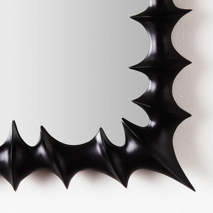 Brutalist Small Mirror - Black