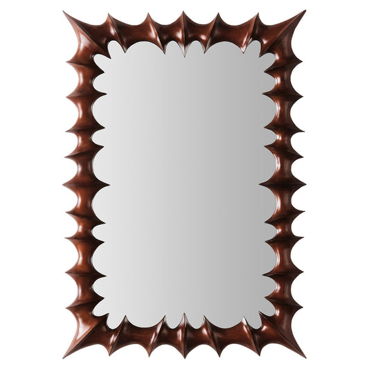 Brutalist Small Mirror - Natural