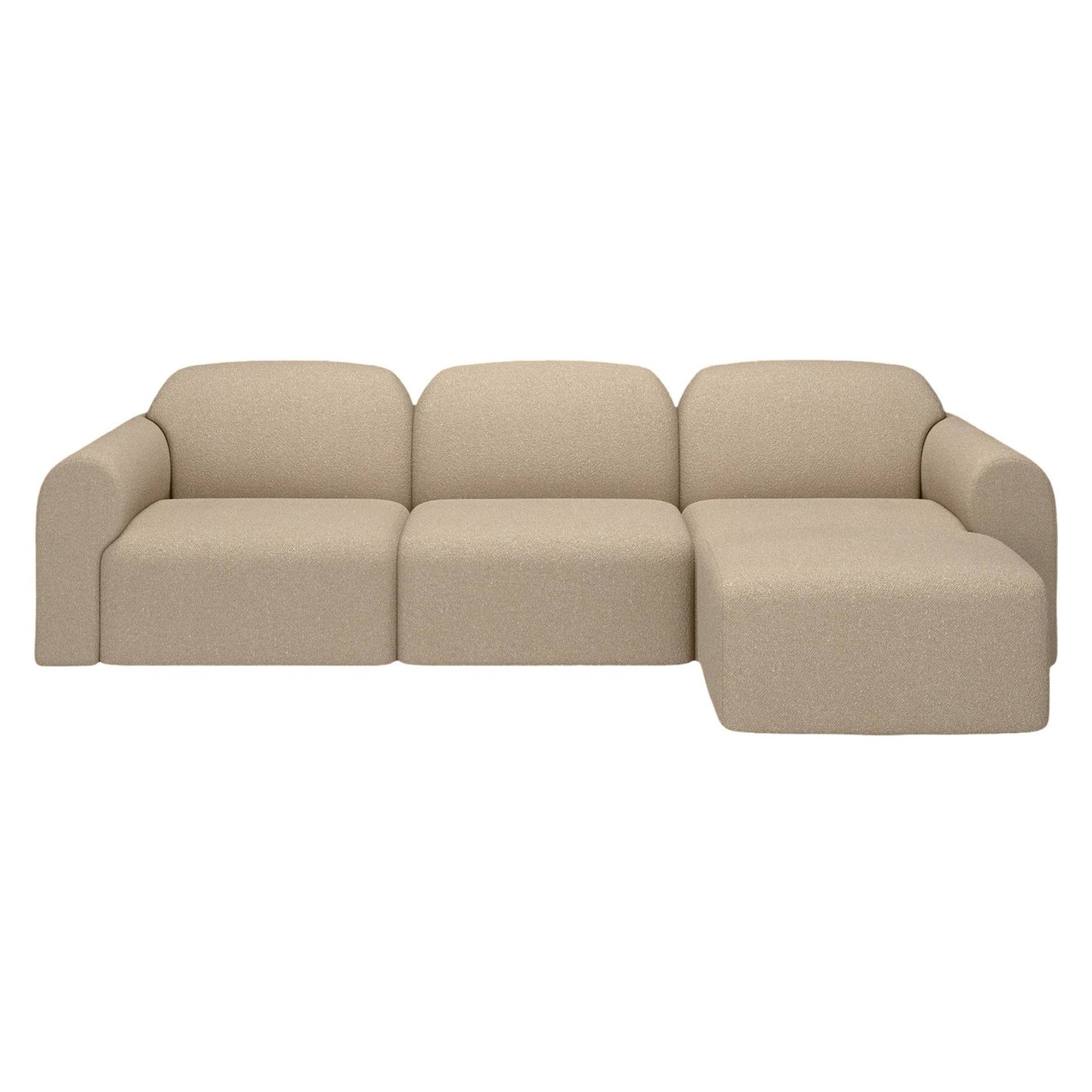 Bulky 1 Seater Modular Sofa - Almond