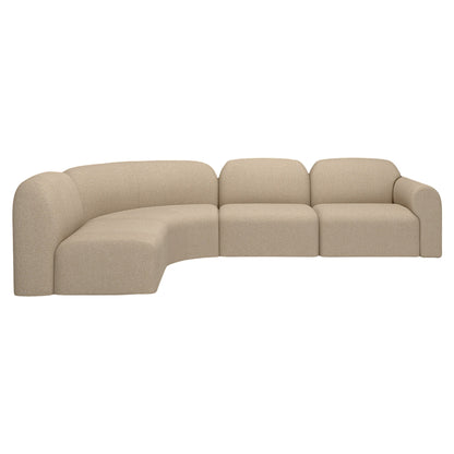 Bulky 1 Seater Modular Sofa - Almond