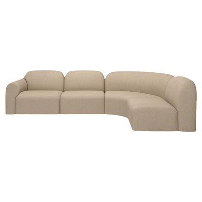 Bulky 1 Seater Modular Sofa - Almond