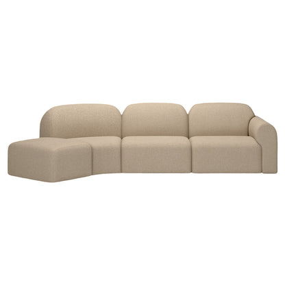 Bulky 1 Seater Modular Sofa - Almond