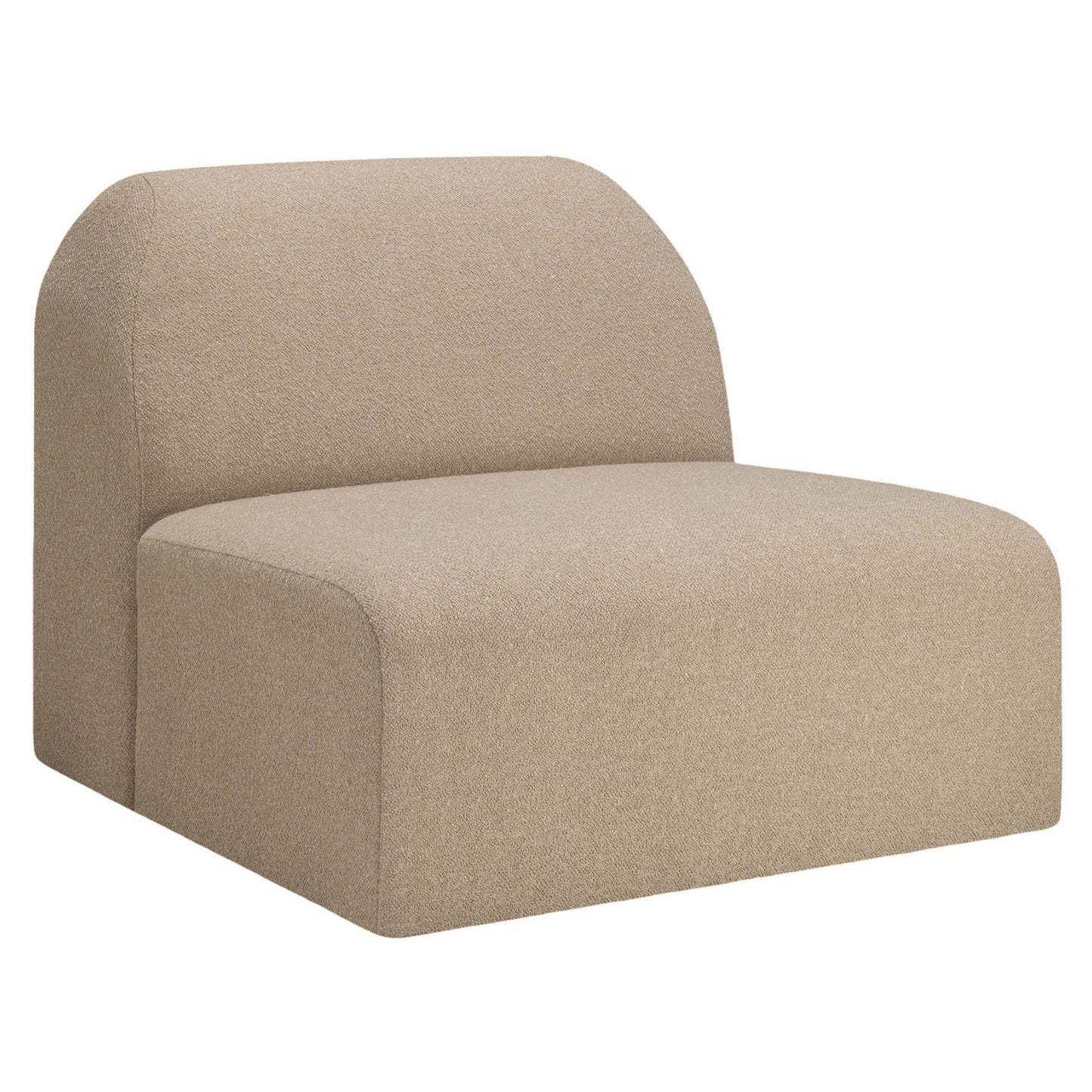 Bulky 1 Seater Modular Sofa - Almond
