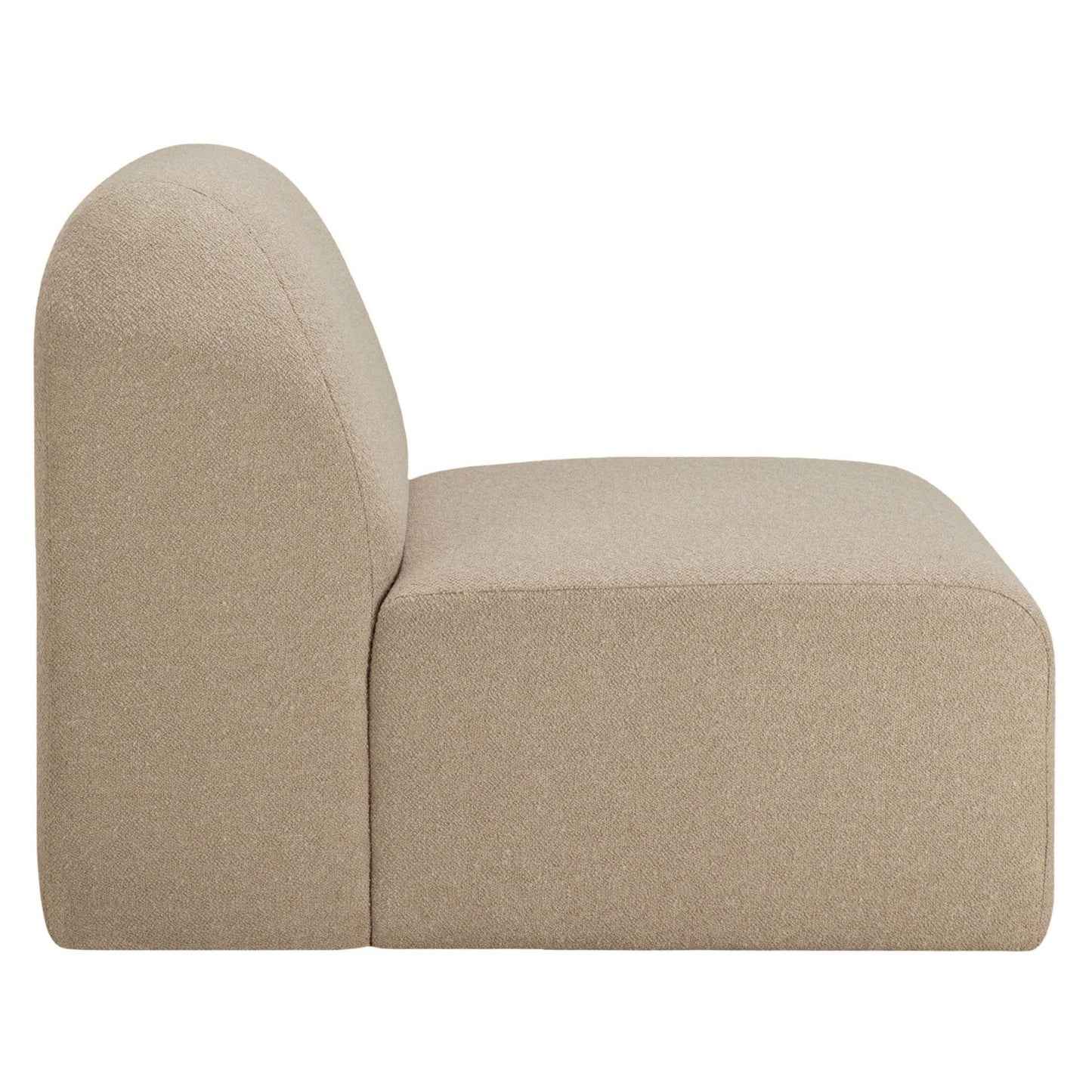 Bulky 1 Seater Modular Sofa - Almond