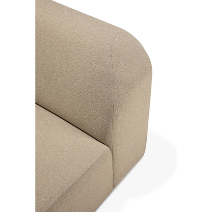 Bulky 1 Seater Modular Sofa - Almond