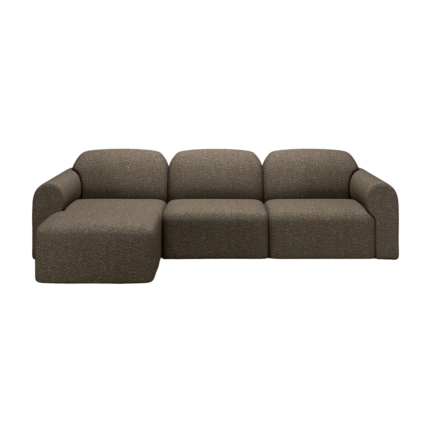 Bulky 1 Seater Modular Sofa - Cedar