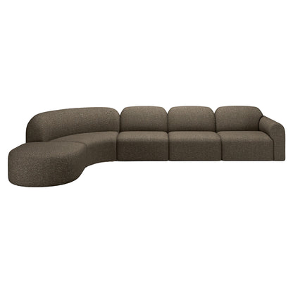 Bulky 1 Seater Modular Sofa - Cedar