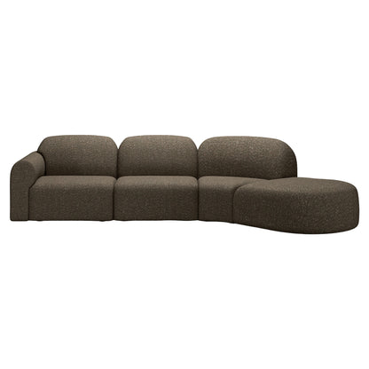 Bulky 1 Seater Modular Sofa - Cedar