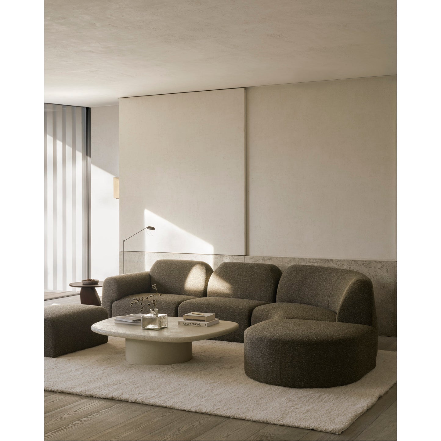 Bulky 1 Seater Modular Sofa - Cedar