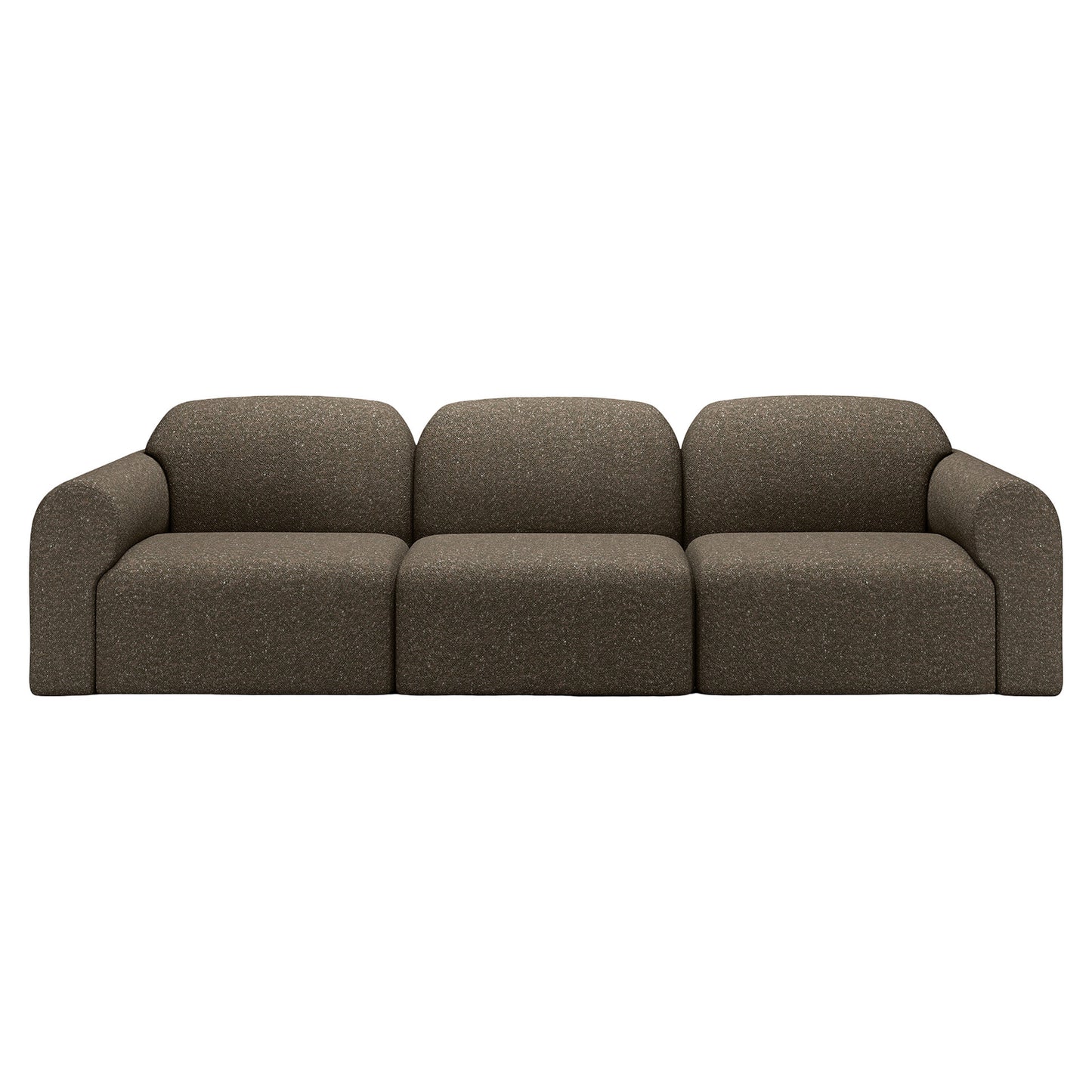 Bulky 1 Seater Modular Sofa - Cedar