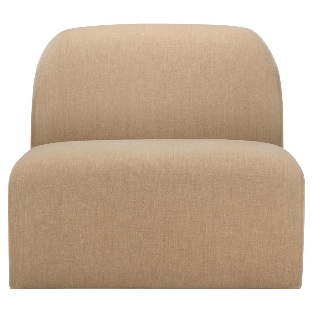 Bulky 1 Seater Modular Sofa - Light Sepia
