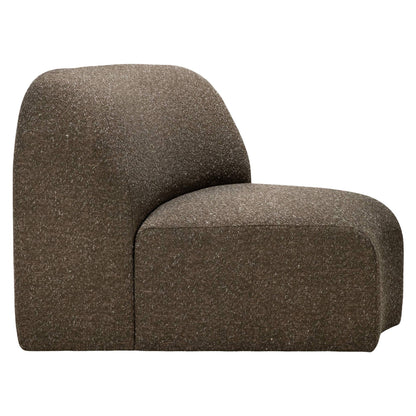 Bulky 45 Degrees Round Corner Modular Sofa - Cedar