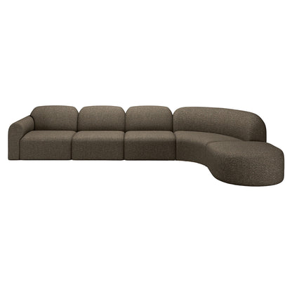 Bulky 90 Degrees Corner Modular Sofa - Cedar