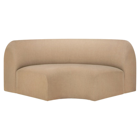 Bulky 90 Degrees Corner Modular Sofa - Light Sepia