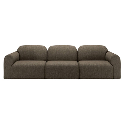 Bulky End Seater With Left Arm Modular Sofa - Cedar