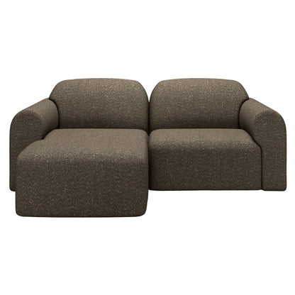 Bulky End Seater With Left Arm Modular Sofa - Cedar