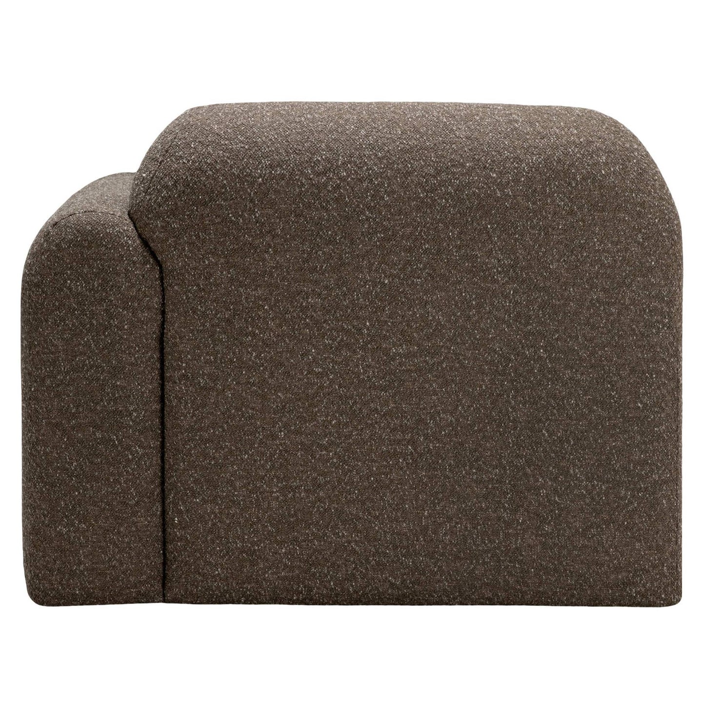 Bulky End Seater With Left Arm Modular Sofa - Cedar