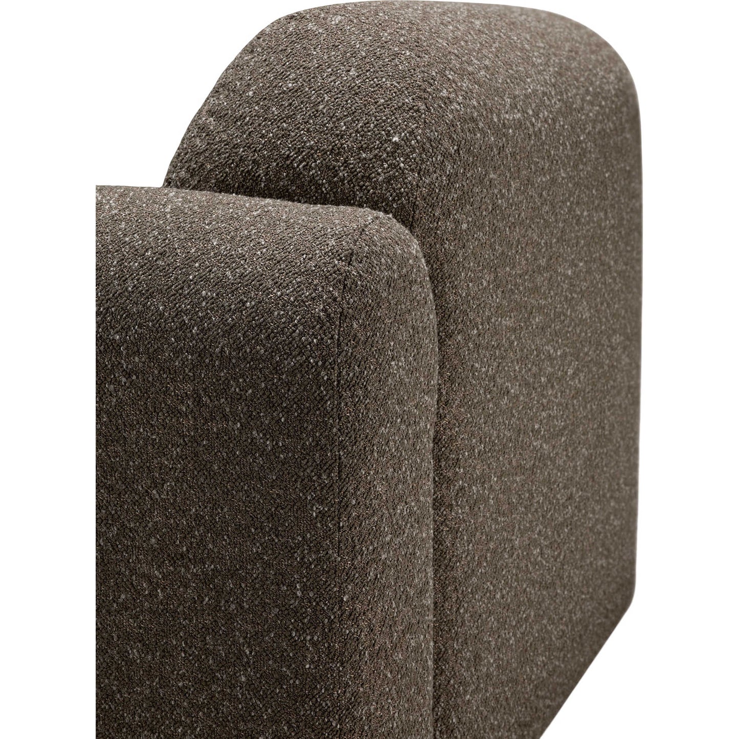 Bulky End Seater With Left Arm Modular Sofa - Cedar