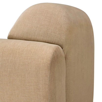 Bulky End Seater With Left Arm Modular Sofa - Light Sepia