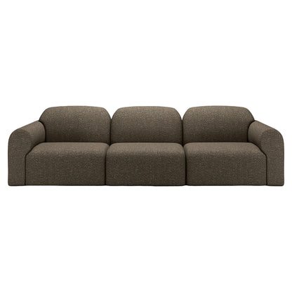 Bulky End Seater With Right Arm Modular Sofa - Cedar