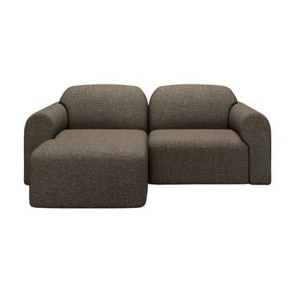 Bulky End Seater With Right Arm Modular Sofa - Cedar