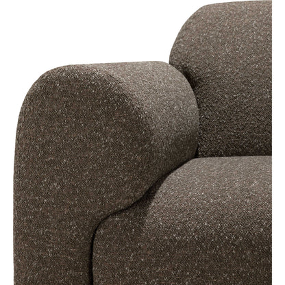 Bulky End Seater With Right Arm Modular Sofa - Cedar