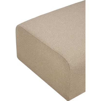 Bulky Footstool - Almond
