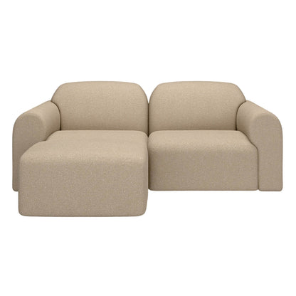 Bulky Footstool - Almond