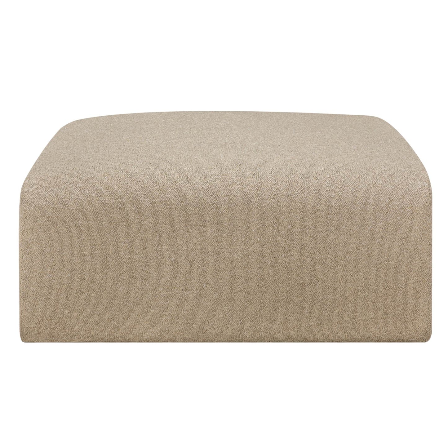 Bulky Footstool - Almond