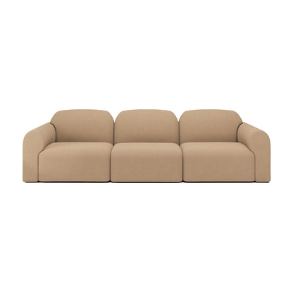 Bulky Modular Sofa Set No 5 - Light Sepia