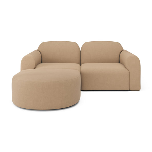 Bulky Modular Sofa Set No 7 - Light Sepia