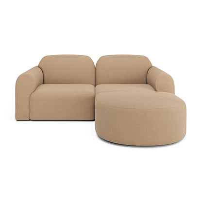 Bulky Modular Sofa Set No 7 - Light Sepia