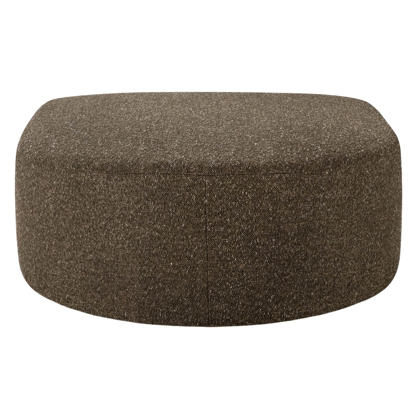 Bulky Semi-Circle Footstool - Cedar
