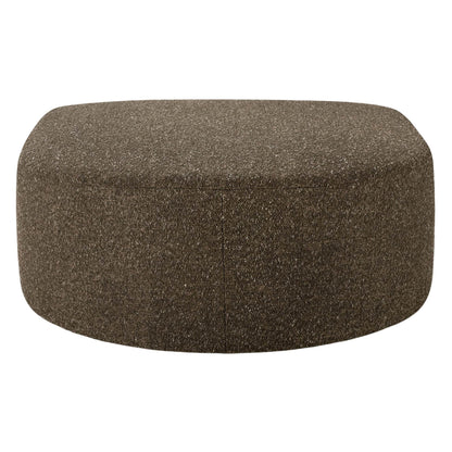 Bulky Semi-Circle Footstool - Cedar