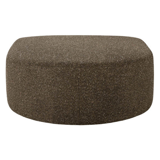 Bulky Semi-Circle Footstool - Cedar