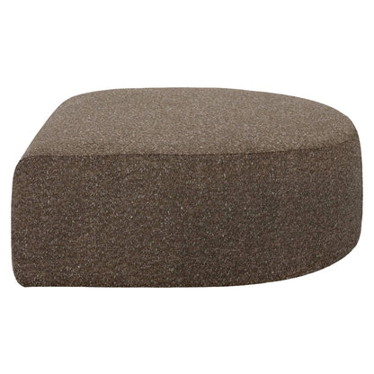 Bulky Semi-Circle Footstool - Cedar