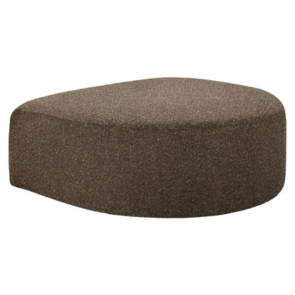 Bulky Semi-Circle Footstool - Cedar