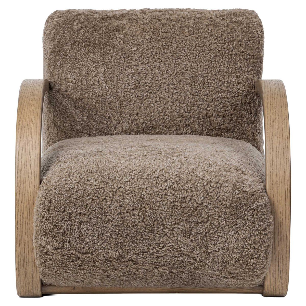 Burke Chair - Taupe Shearling