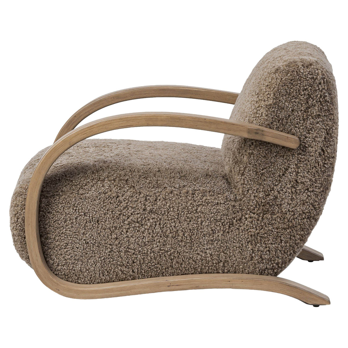 Burke Chair - Taupe Shearling