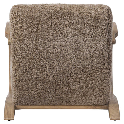 Burke Chair - Taupe Shearling